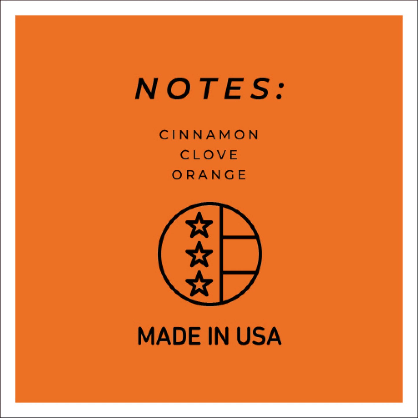 Melts (8/box) - Orange Cinnamon Clove