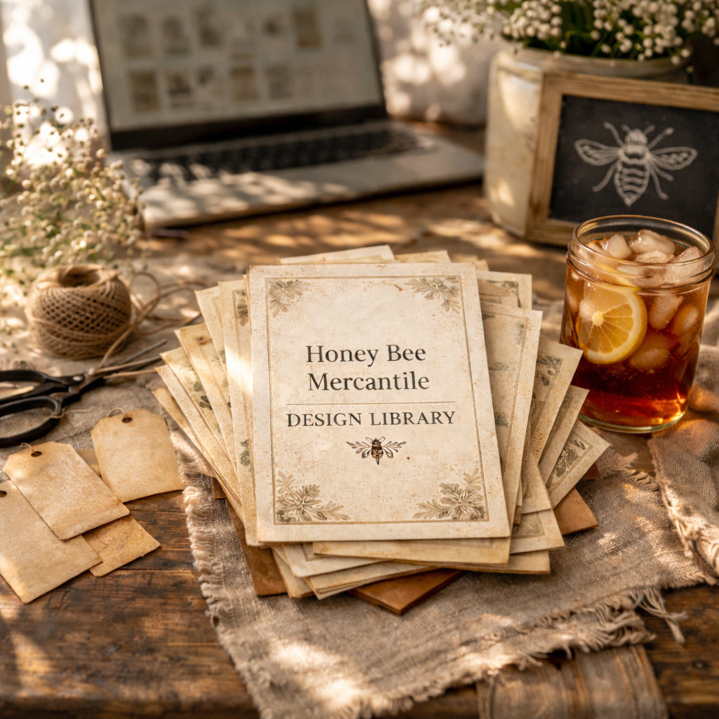 Honey Bee Mercantile Design Library Membership