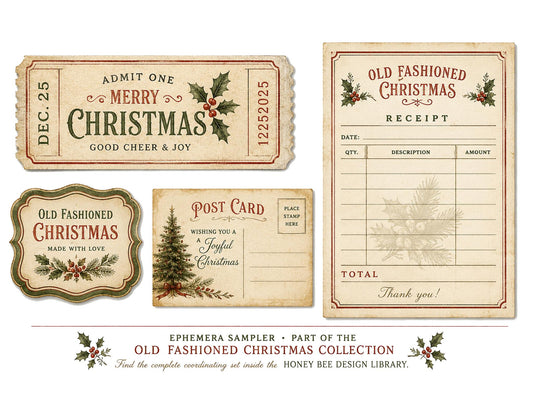 Christmas Ephemera Pack