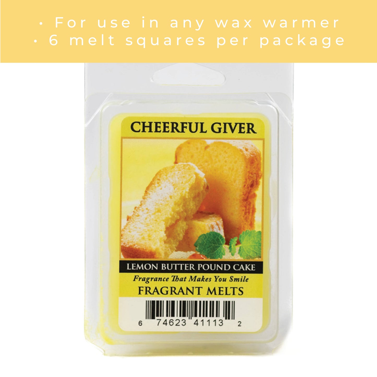 Melts (8/box) - Lemon Butter Pound Cake