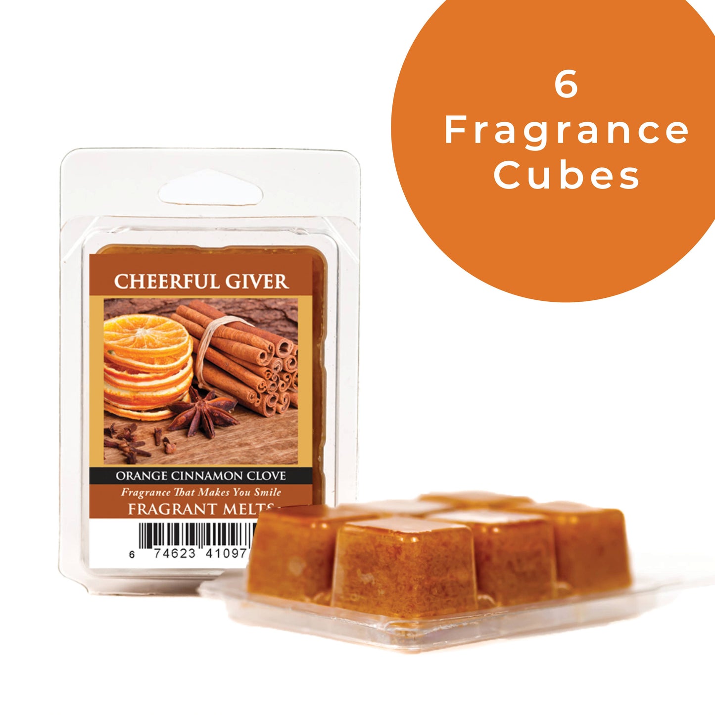 Melts (8/box) - Orange Cinnamon Clove