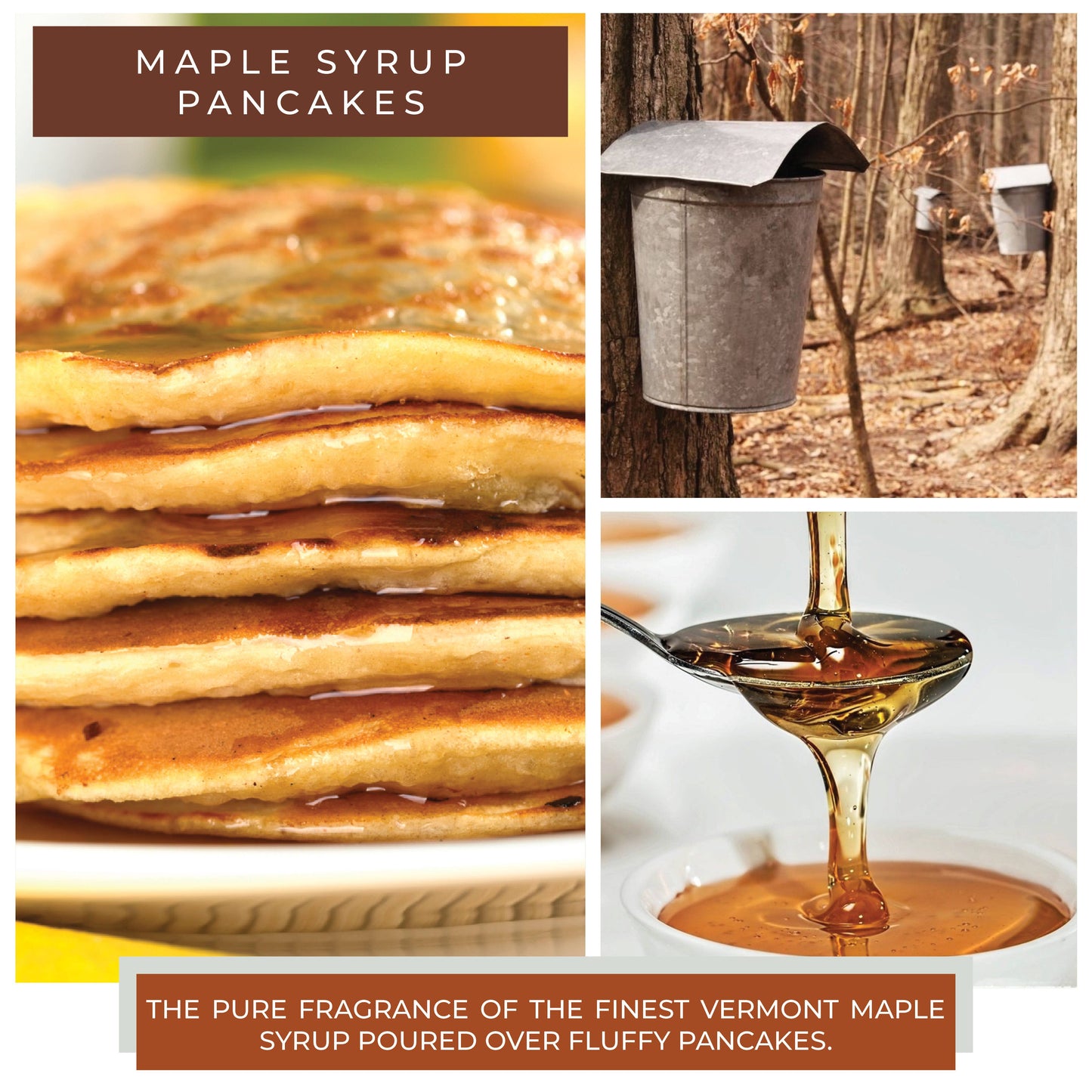 Melts (8/box) - Maple Syrup Pancakes