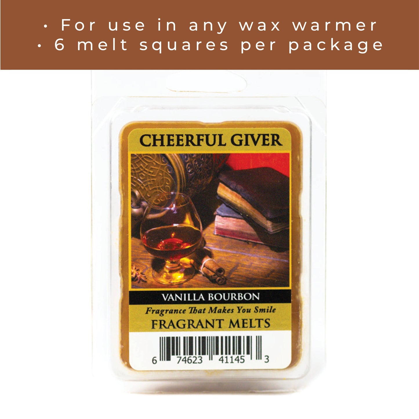 Melts (8/box) - Vanilla Bourbon