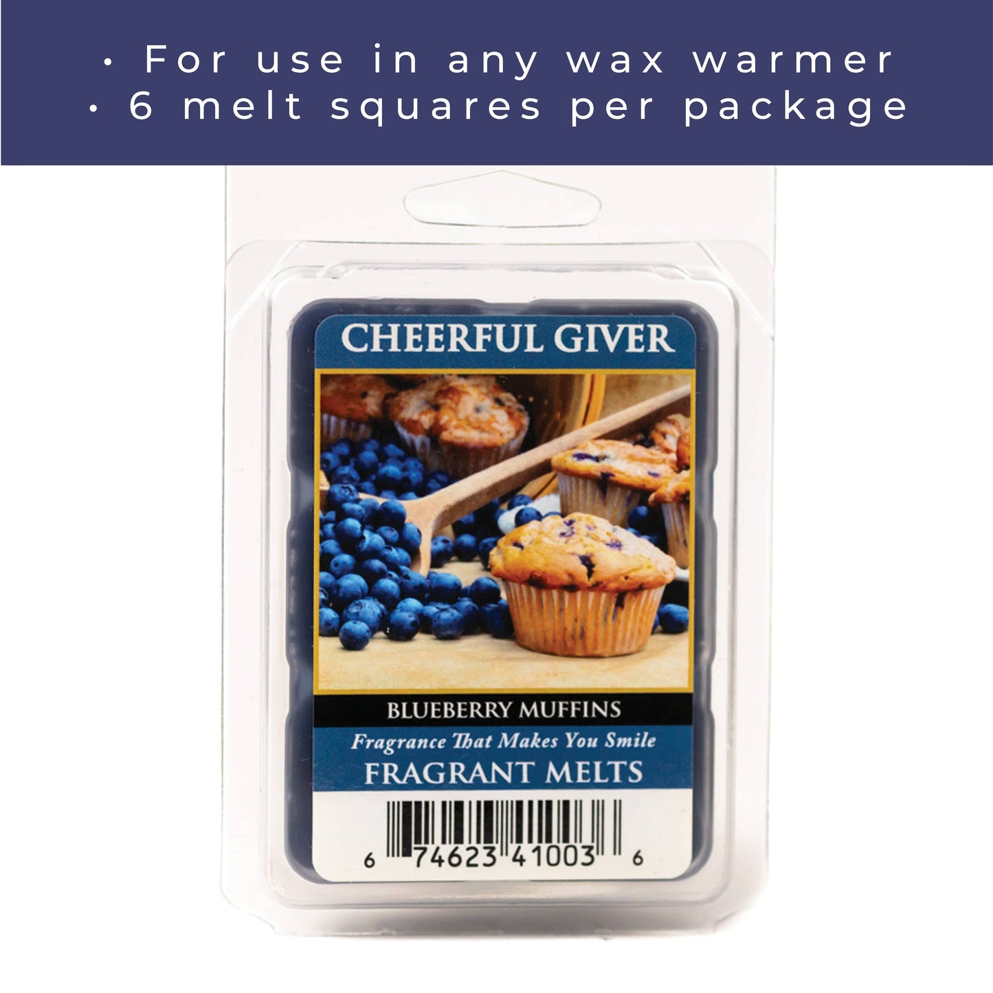 Melts (8/box) - Blueberry Muffins