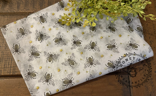 Honey Bee Tissue Paper | Sampler Pack of 5 Sheets | Perfect for Decoupage, Gift Wrapping & Crafts