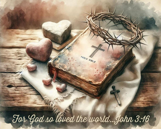 Bible Easter Print
