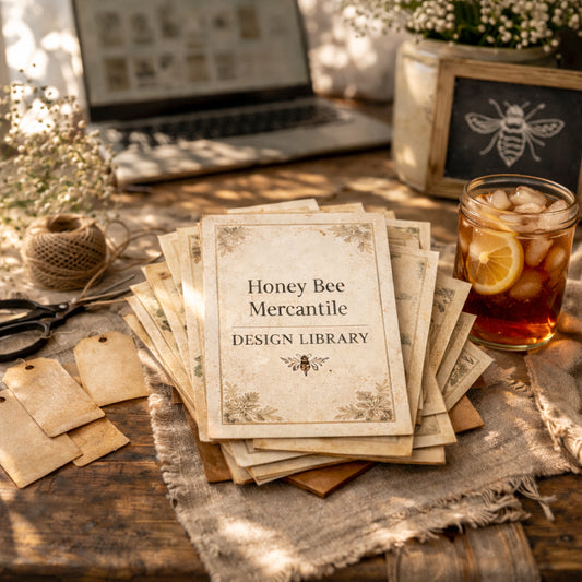 Honey Bee Mercantile Design Library Membership