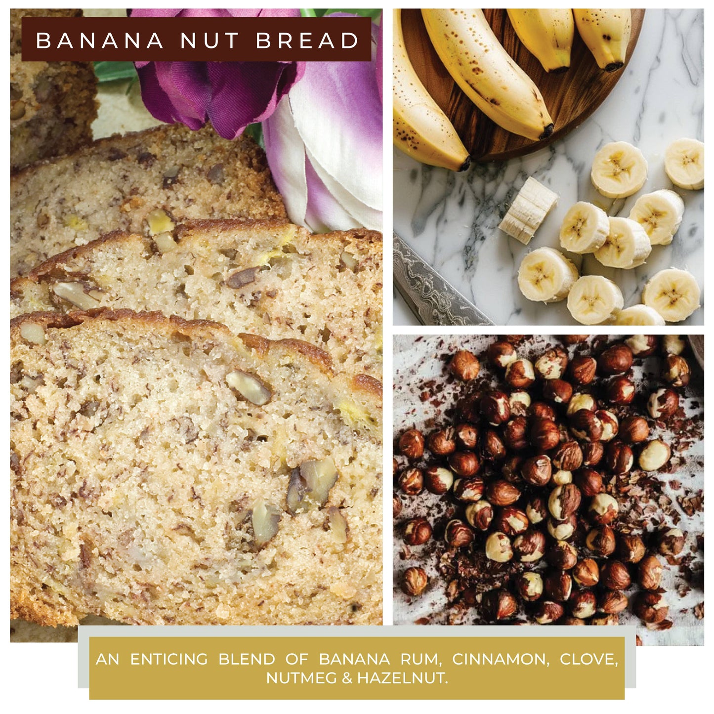 Melts (8/box) - Banana Nut Bread