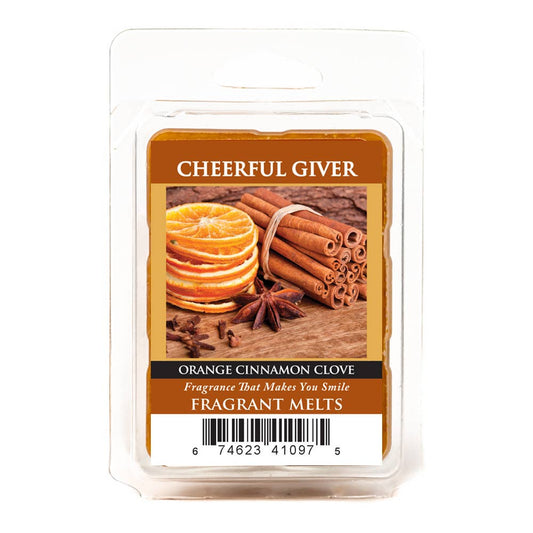 Melts (8/box) - Orange Cinnamon Clove
