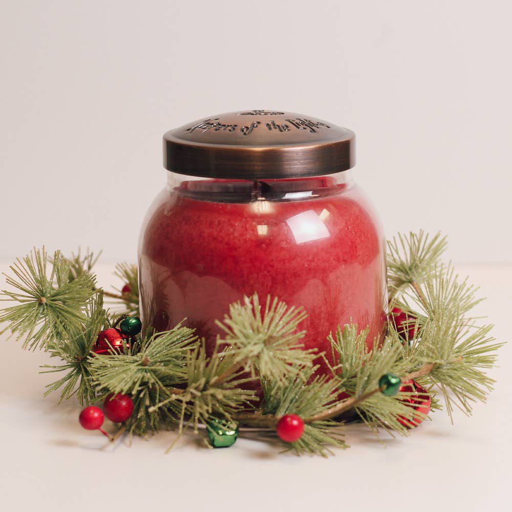 Pine Berry &  Jingle Bells Candle Ring