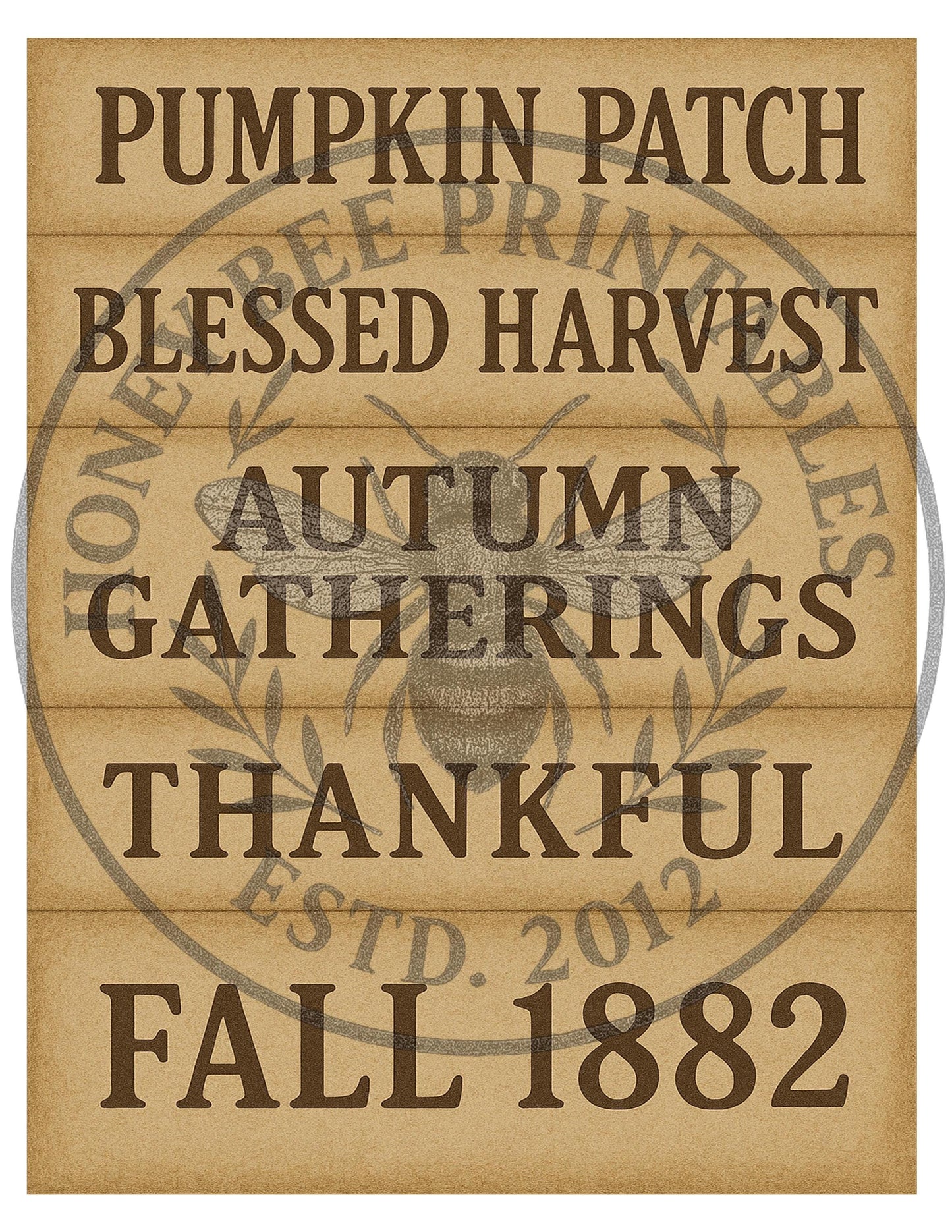 Vintage Digital Download Printable Decoupage Primitive, Pumpkin Patch Harvest Bundle Decoupage Kit, Fall, Autumn, Pumpkins, Harvest, Crows