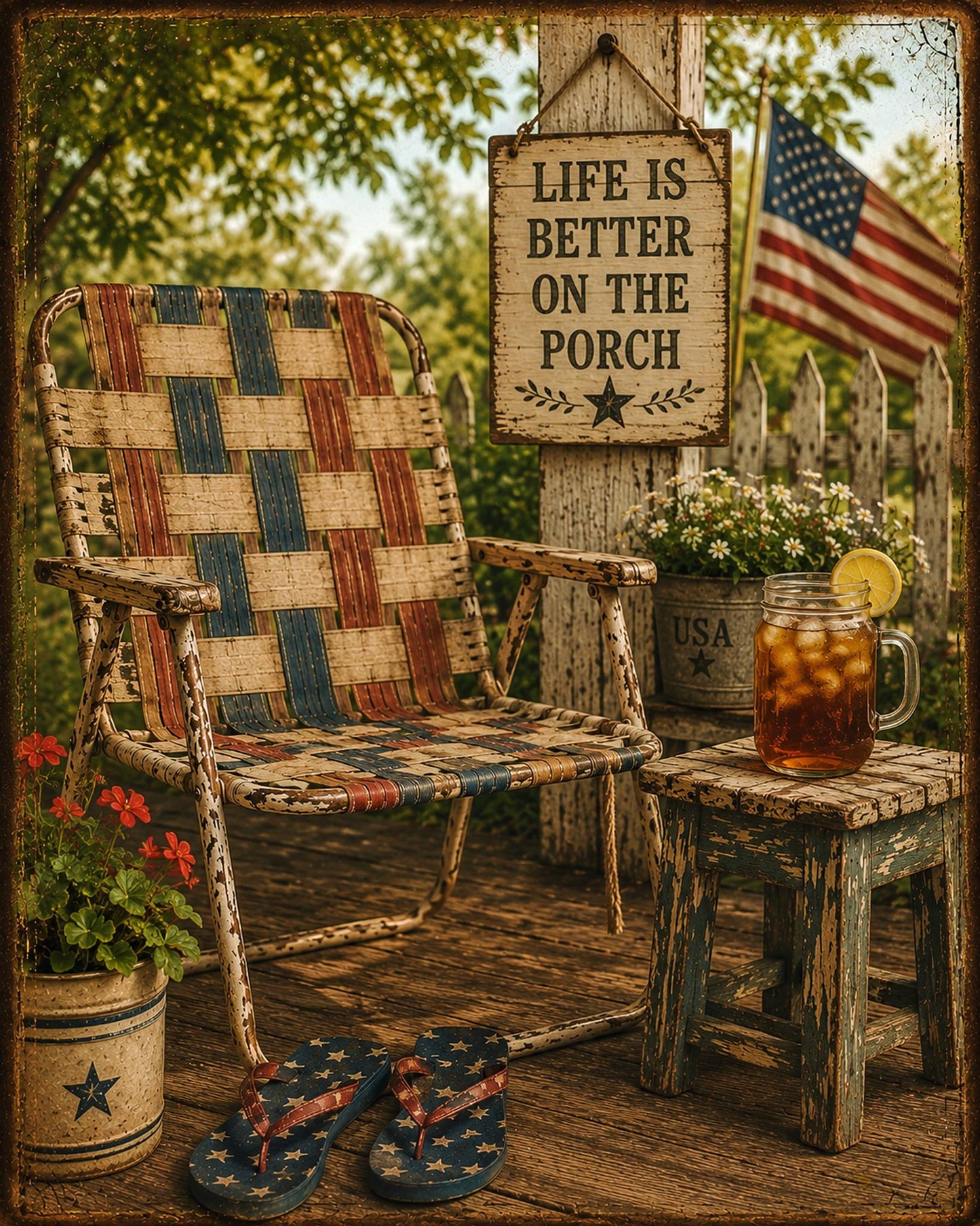 Life Is Better On The Porch, 8x10 Download
