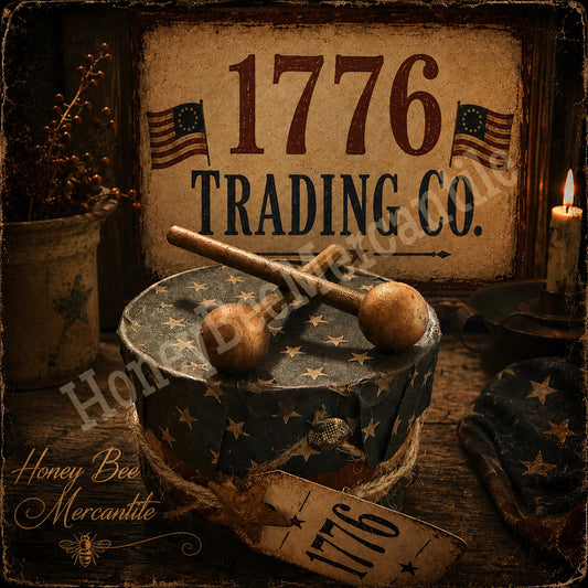 Primitive Patriotic Drum Kit- PLEASE ALLOW 7-10 BUSINESS DAY FOR ORDERING PROCESSING